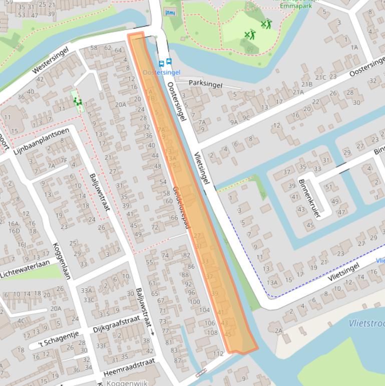 Kaart van postcodegebied 1671GR.