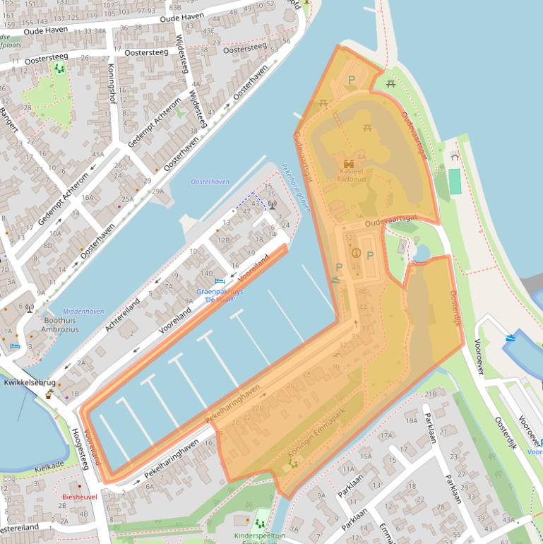 Kaart van postcodegebied 1671HM.