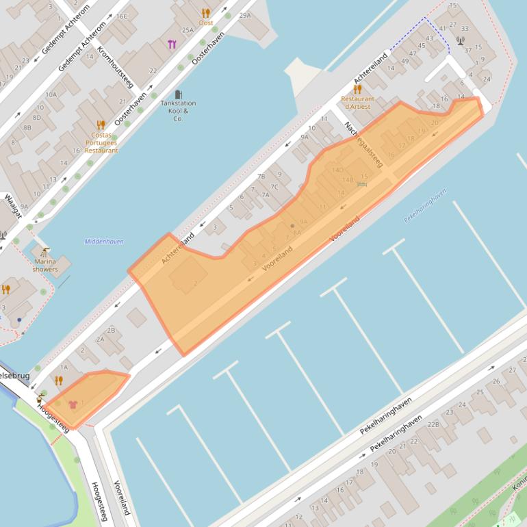 Kaart van postcodegebied 1671HN.