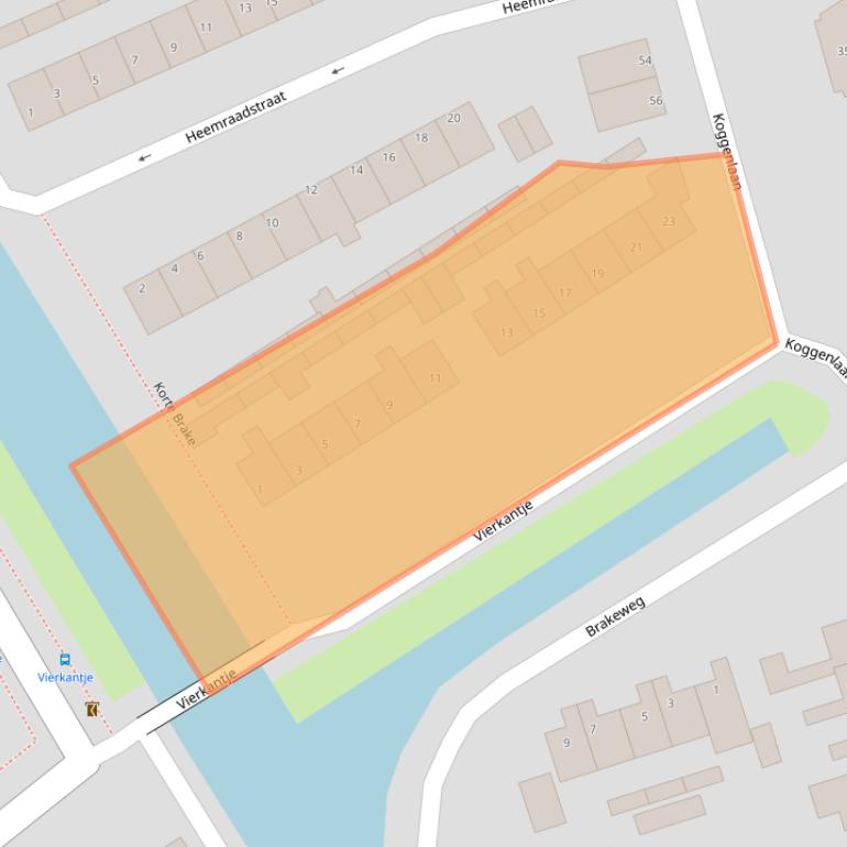 Kaart van postcodegebied 1671KW.