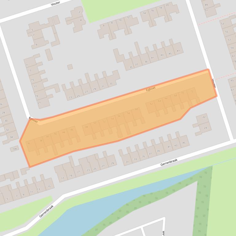 Kaart van postcodegebied 1671LK.