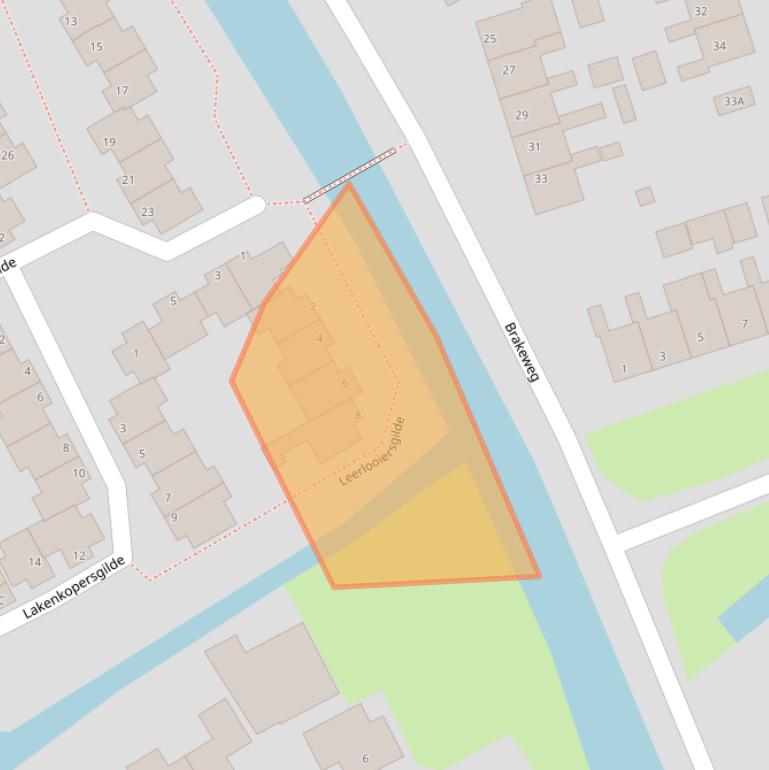 Kaart van postcodegebied 1671LT.