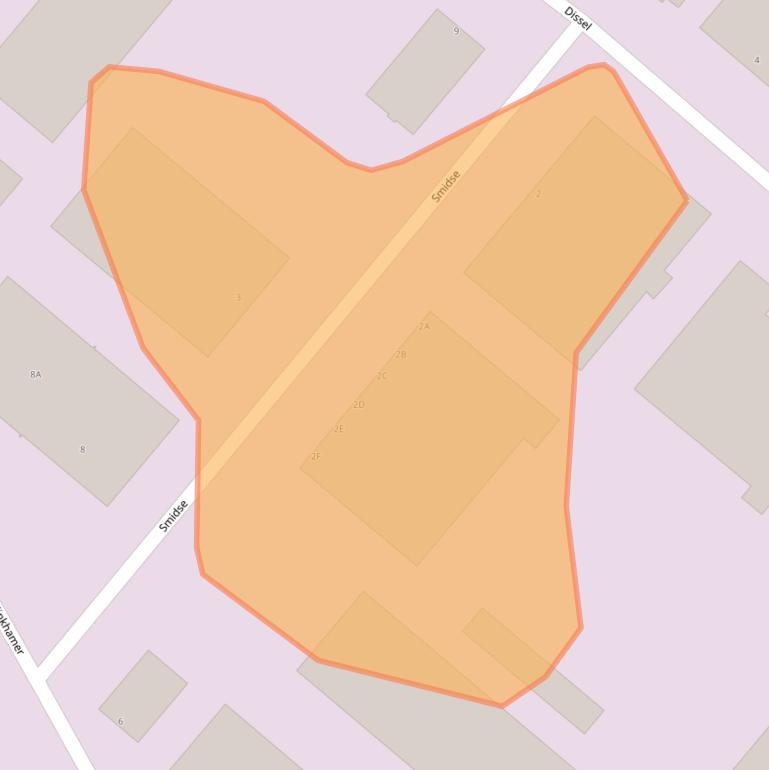 Kaart van postcodegebied 1671NJ.