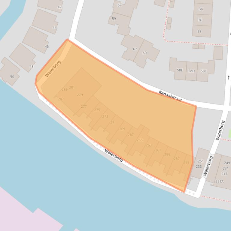 Kaart van postcodegebied 1671NN.