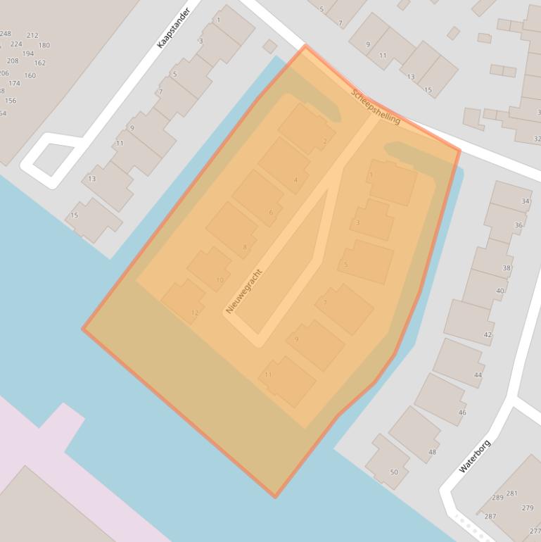 Kaart van postcodegebied 1671NP.