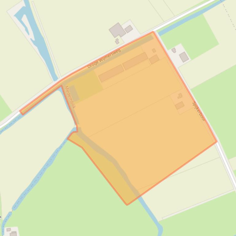 Kaart van postcodegebied 1671PA.