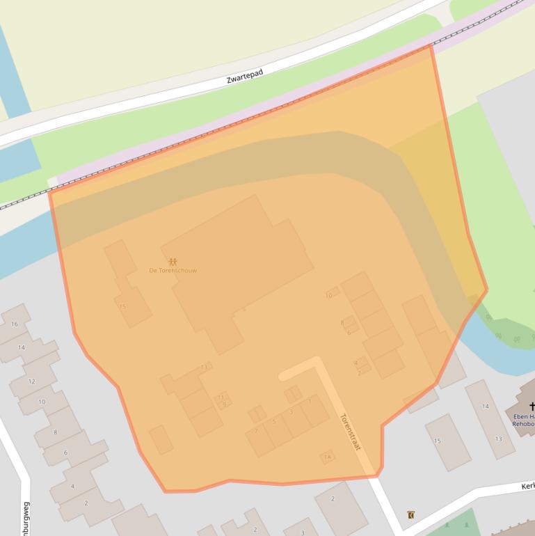 Kaart van postcodegebied 1674NE.