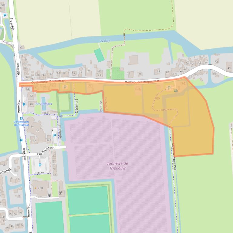 Kaart van postcodegebied 1678HC.
