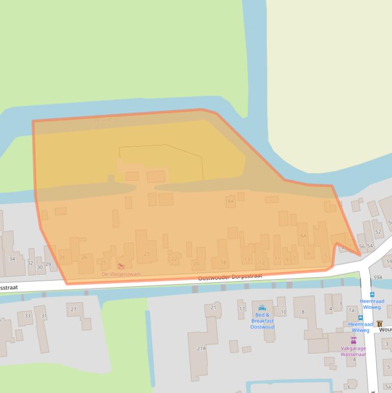 Kaart van postcodegebied 1678HD.