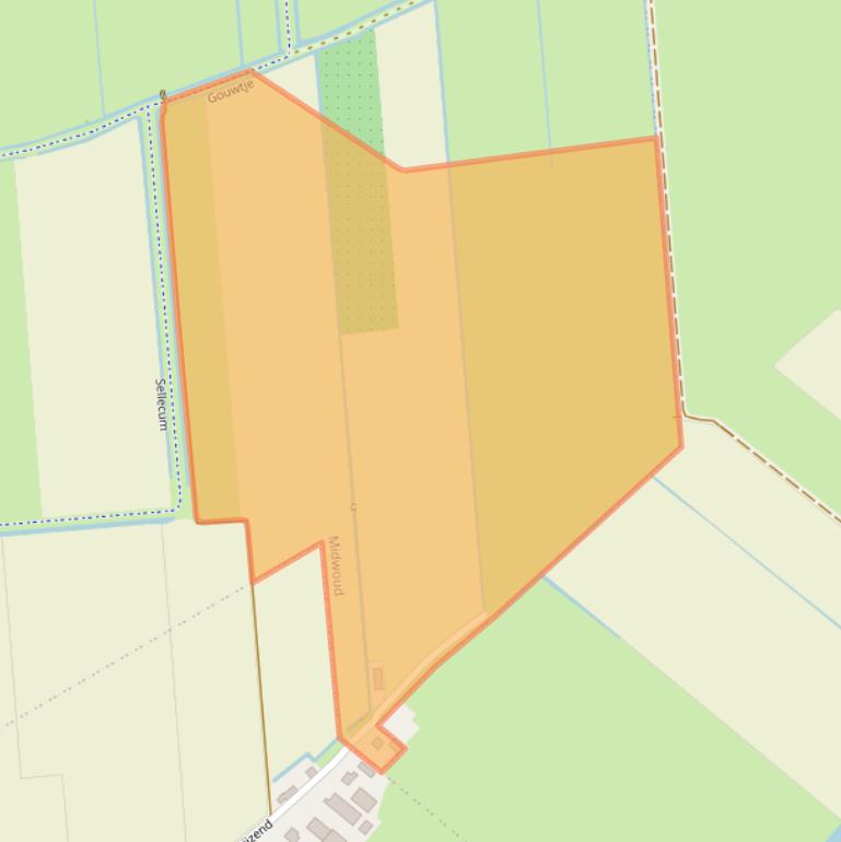 Kaart van postcodegebied 1679CZ.