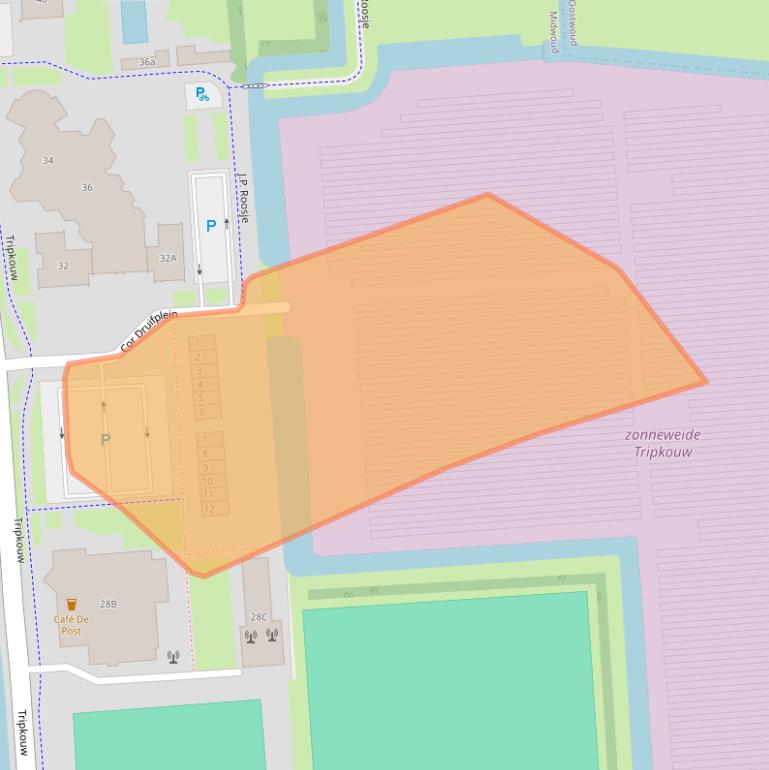 Kaart van postcodegebied 1679GL.