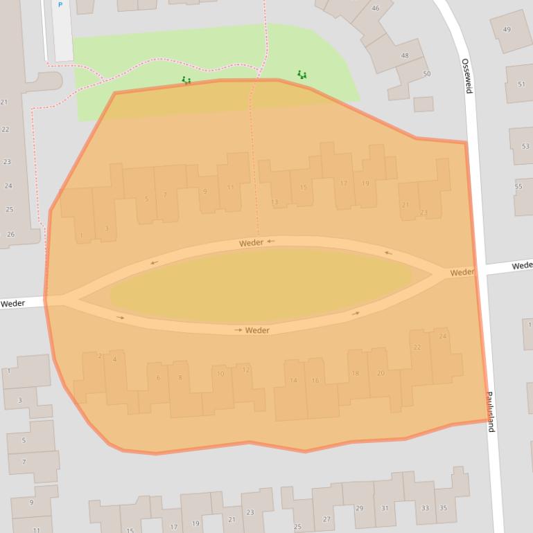 Kaart van postcodegebied 1679GR.