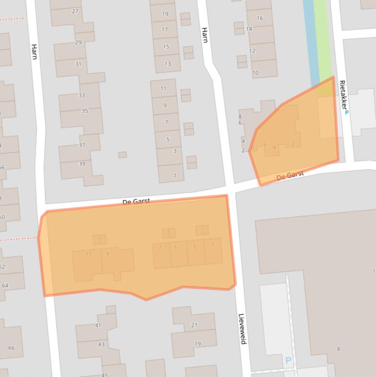 Kaart van postcodegebied 1679VA.