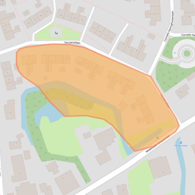 Kaart van postcodegebied 1679XB.