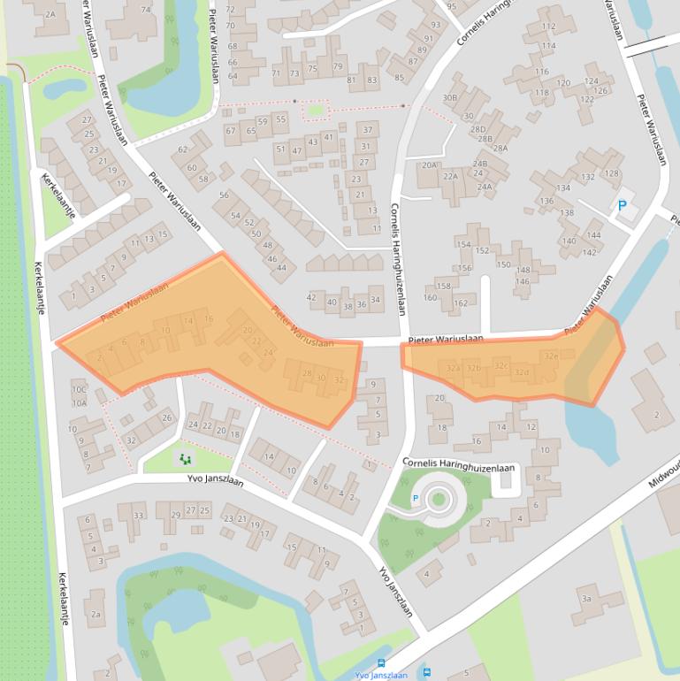 Kaart van postcodegebied 1679XK.