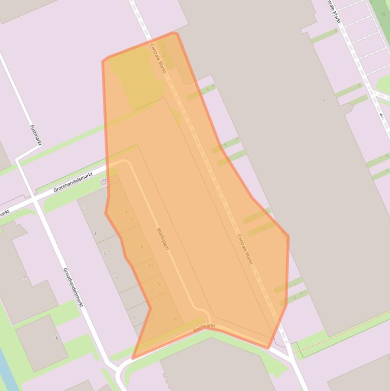 Kaart van postcodegebied 1681NS.