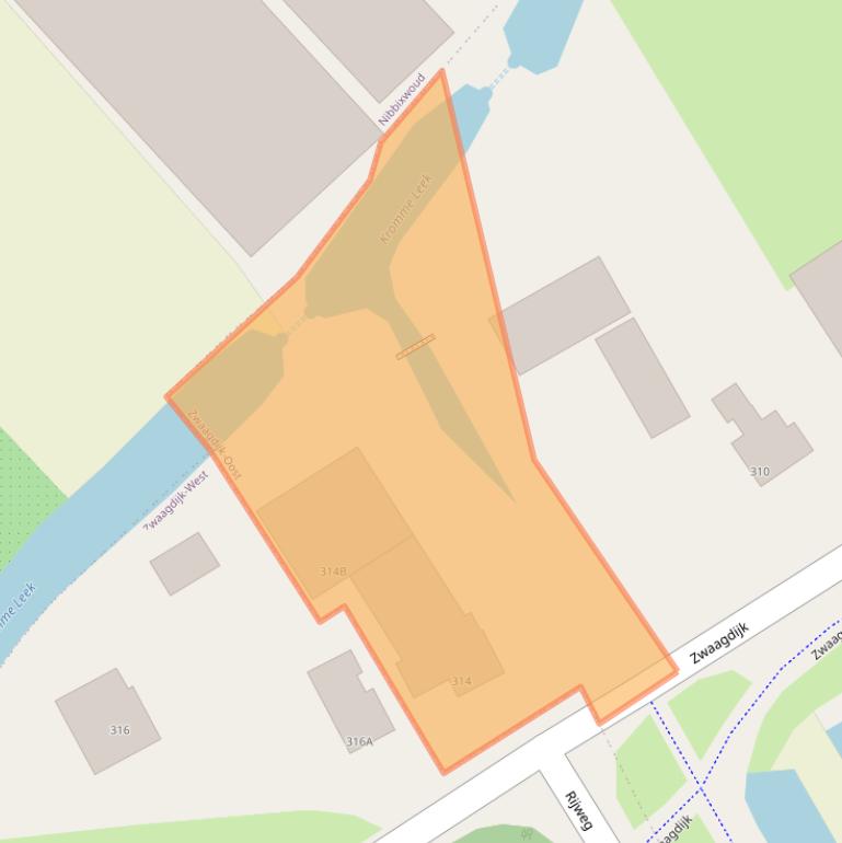 Kaart van postcodegebied 1682PG.