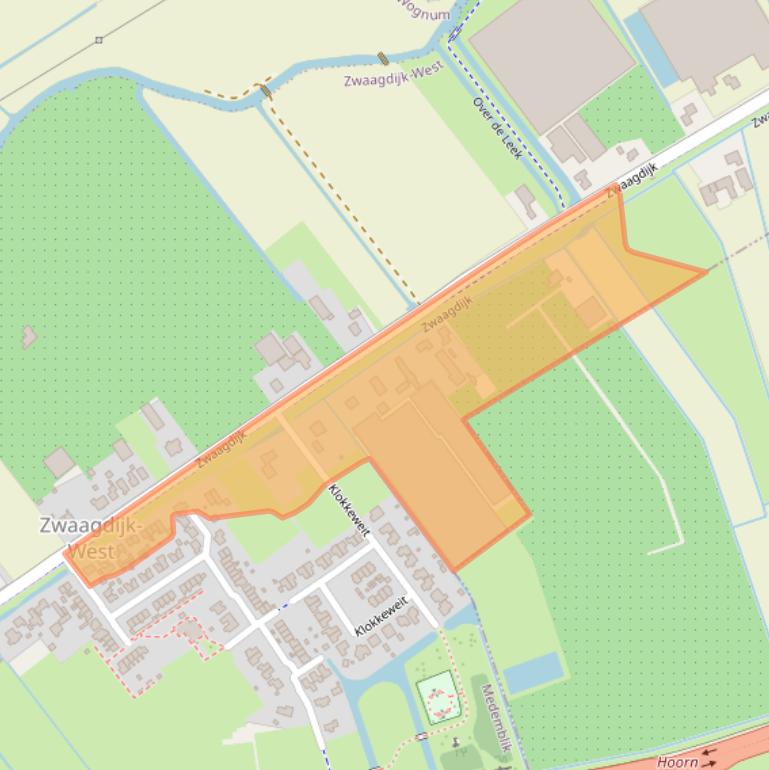 Kaart van postcodegebied 1685PC.