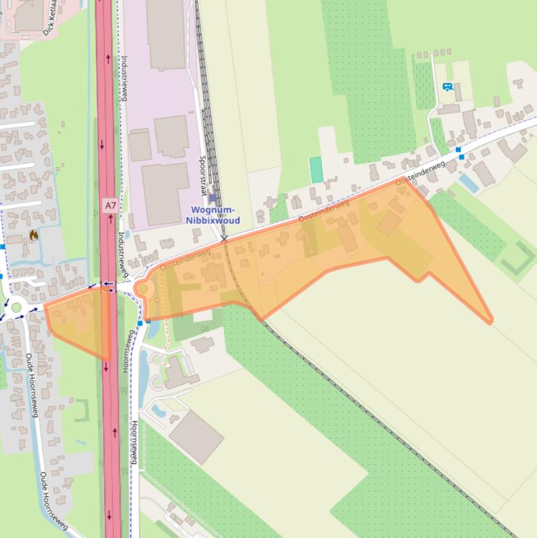 Kaart van postcodegebied 1687AC.