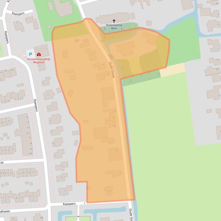 Kaart van postcodegebied 1687AJ.