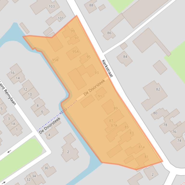 Kaart van postcodegebied 1687AN.