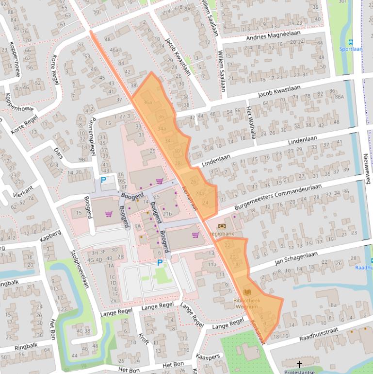 Kaart van postcodegebied 1687AR.