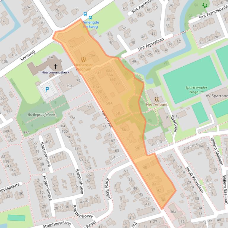 Kaart van postcodegebied 1687AS.