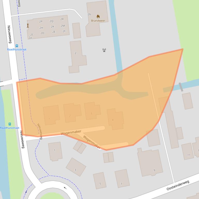 Kaart van postcodegebied 1687AW.