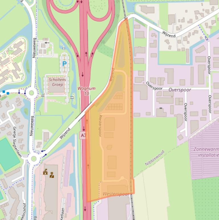 Kaart van postcodegebied 1687AZ.