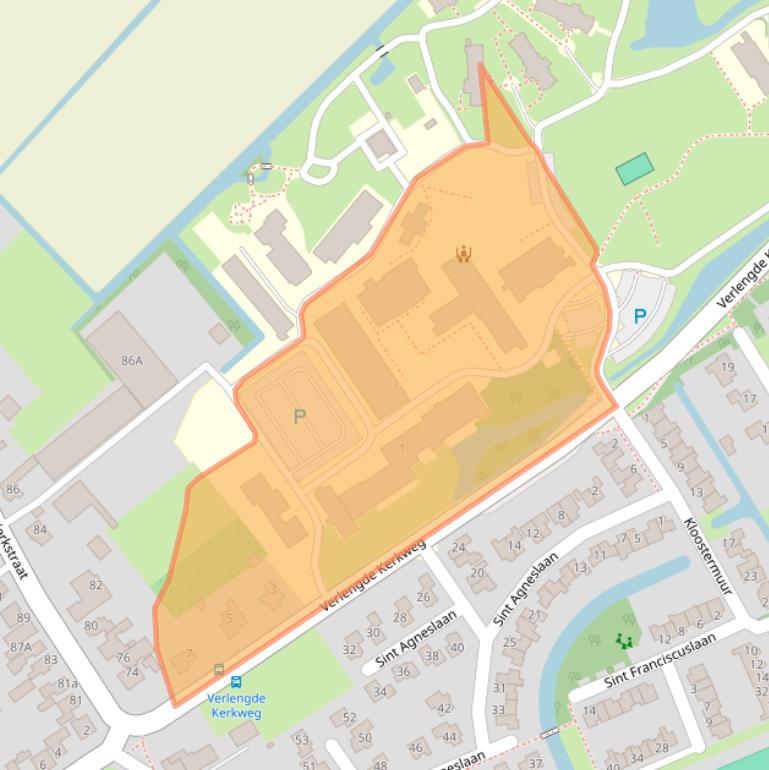 Kaart van postcodegebied 1687CC.