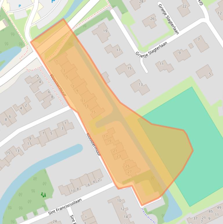 Kaart van postcodegebied 1687CE.