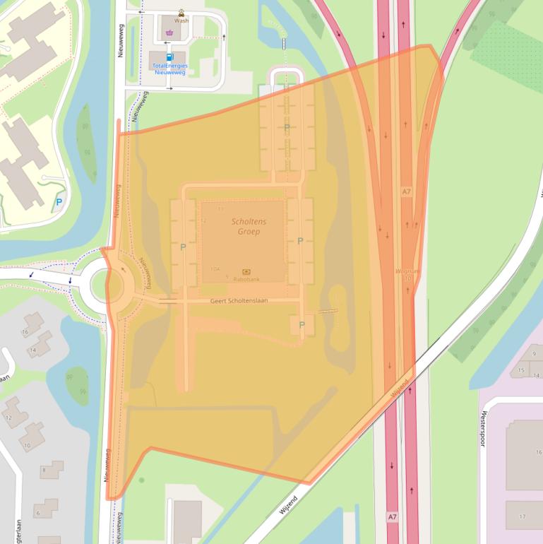 Kaart van postcodegebied 1687CL.