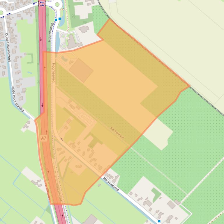 Kaart van postcodegebied 1687ND.