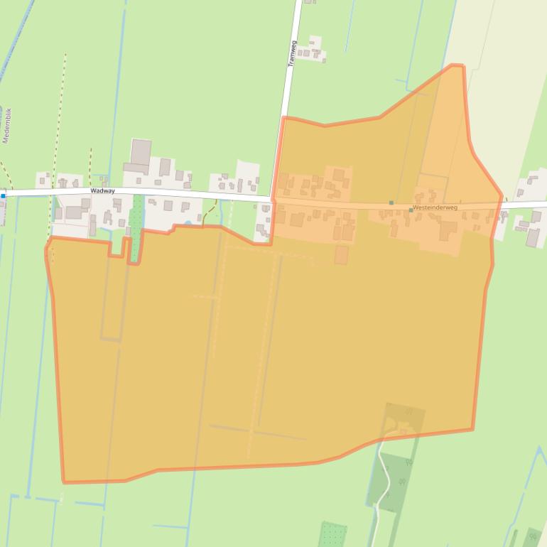 Kaart van postcodegebied 1687PM.