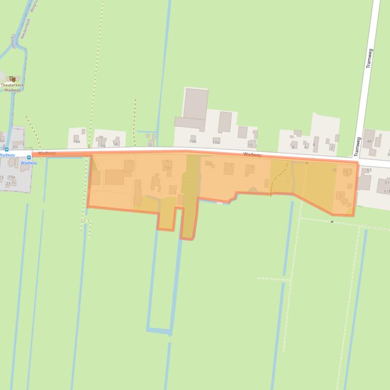 Kaart van postcodegebied 1687PN.