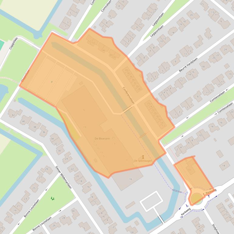 Kaart van postcodegebied 1687RA.
