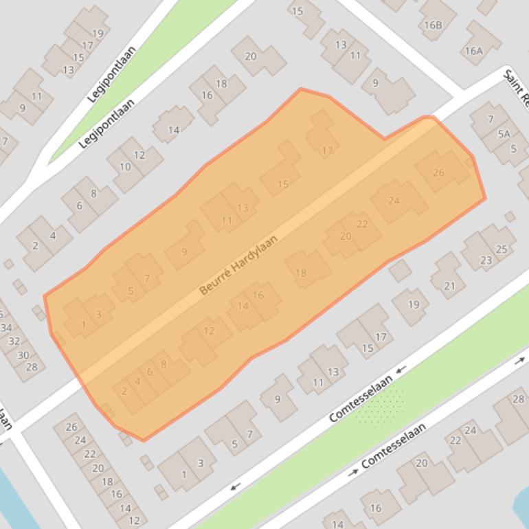 Kaart van postcodegebied 1687RD.