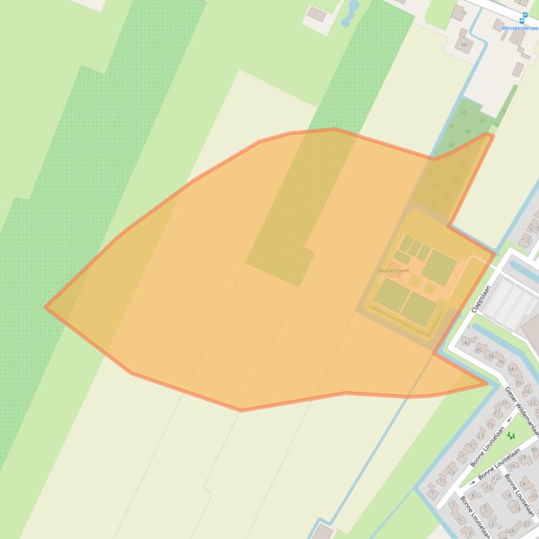 Kaart van postcodegebied 1687RH.