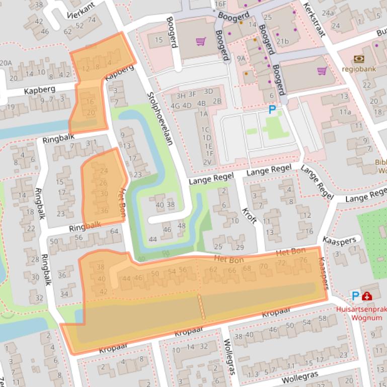 Kaart van postcodegebied 1687TB.