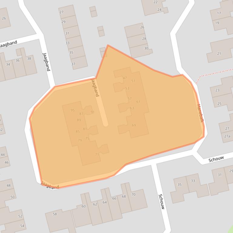 Kaart van postcodegebied 1687TN.