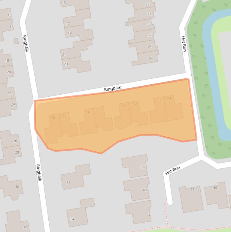 Kaart van postcodegebied 1687TV.