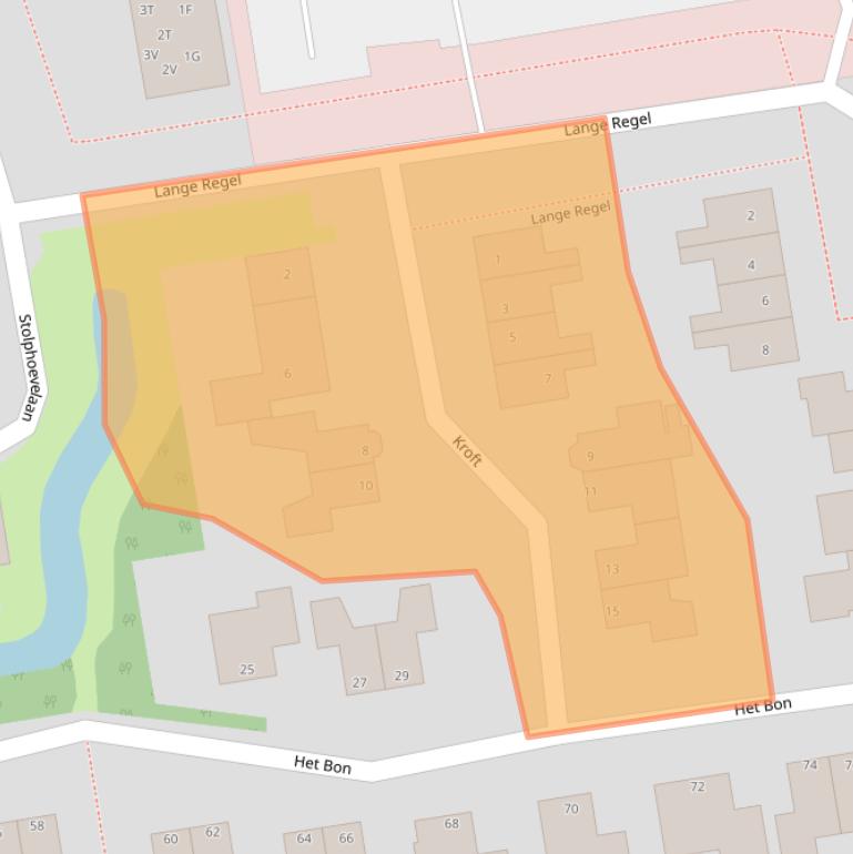 Kaart van postcodegebied 1687TZ.