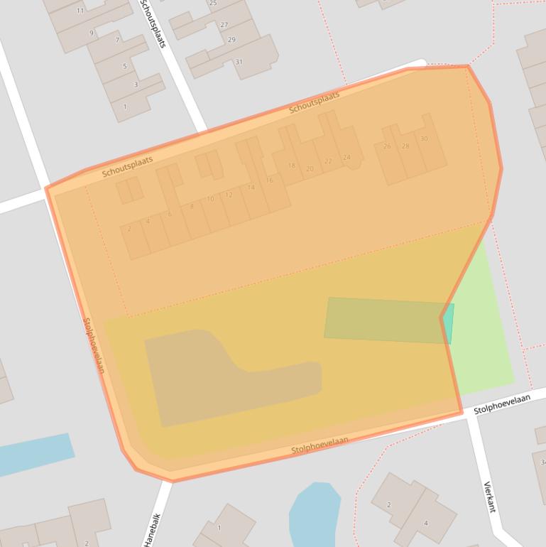 Kaart van postcodegebied 1687VK.