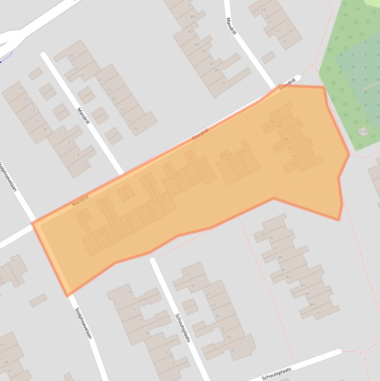 Kaart van postcodegebied 1687VN.