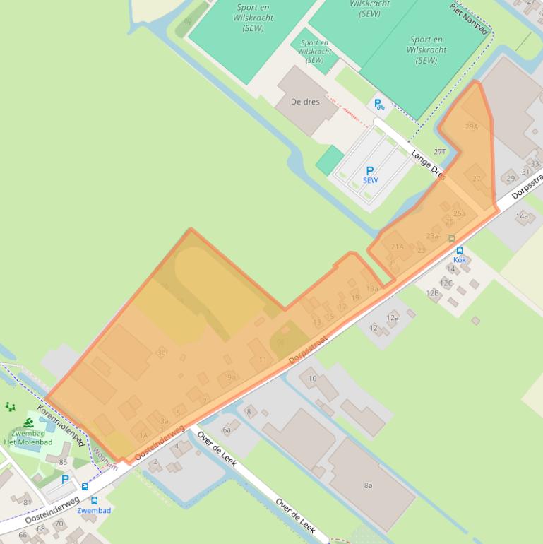 Kaart van postcodegebied 1688CA.