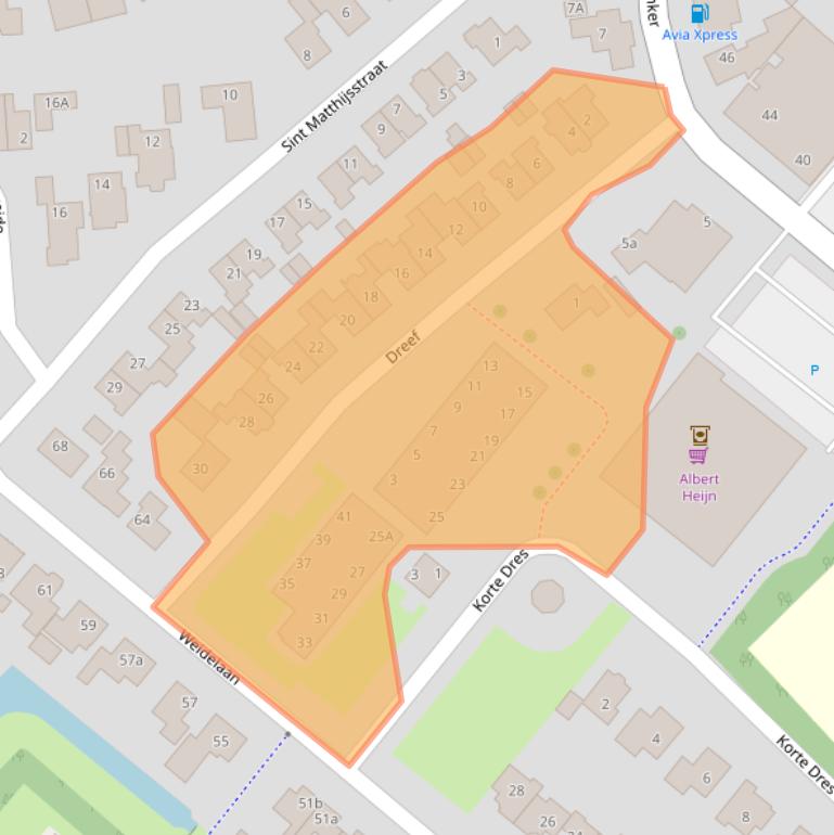 Kaart van postcodegebied 1688CN.