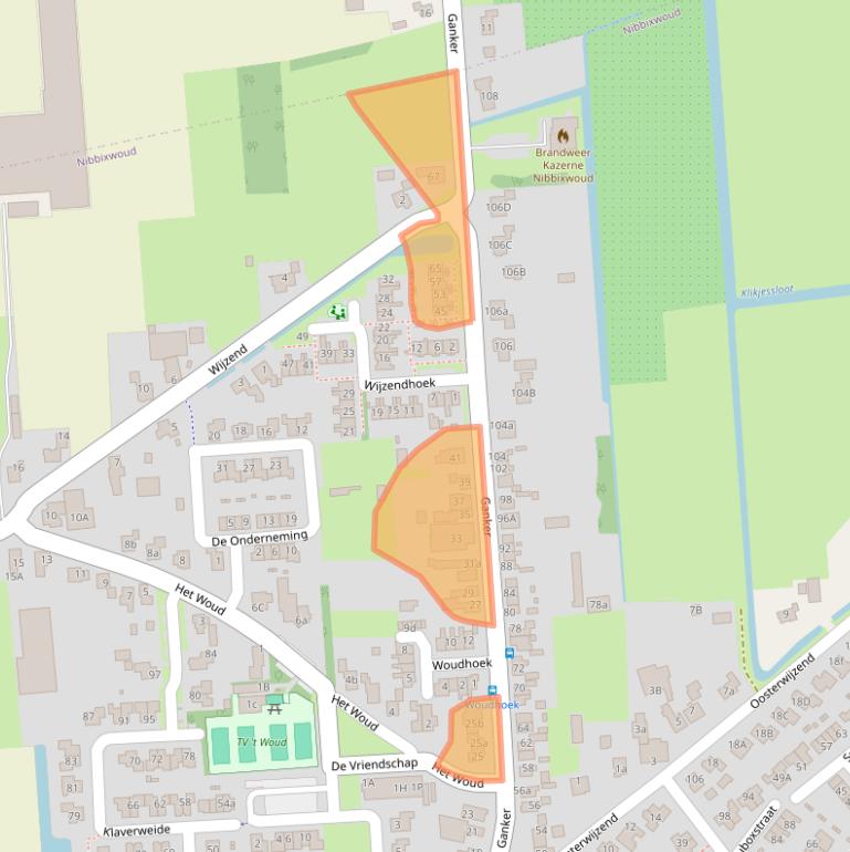 Kaart van postcodegebied 1688CS.