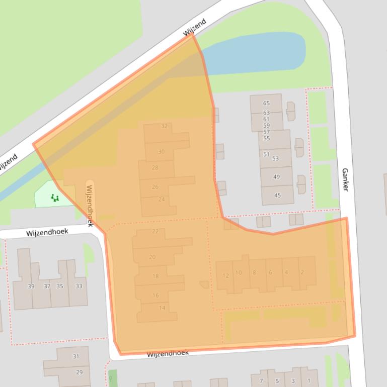 Kaart van postcodegebied 1688DD.