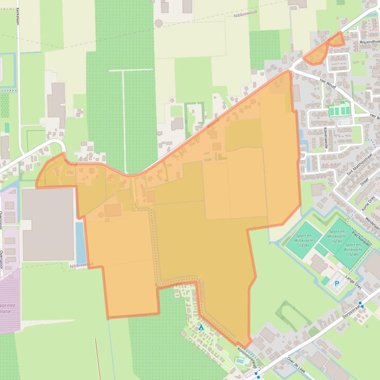 Kaart van postcodegebied 1688JD.