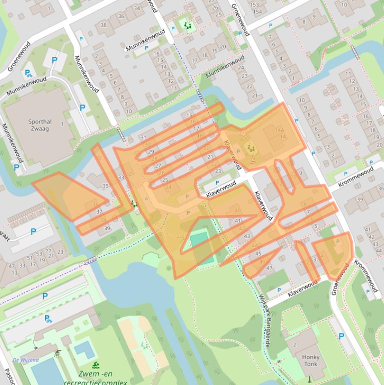 Kaart van postcodegebied 1689BK.